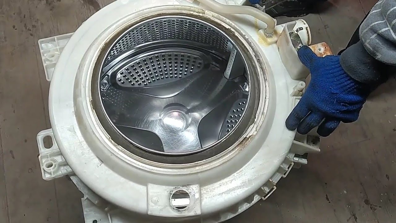 Замена крестовины на стиральной машине Самсунг|Замена подшипников, ремонт места под сальник 