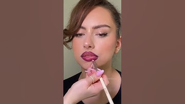 Glazed Ombre Lips Tutorial #glossylips #liptutorial #lipcombo