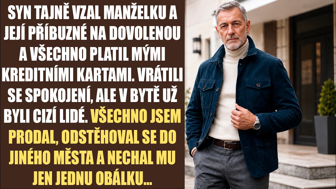 Seděl jsem u večeře a poslouchal, jak syn říká: „Vejdeme se do rozumné částky.“ Jenže já jsem se díval na peněženku, kde zbývalo osm tisíc korun, a na účet, který byl prázdný. Celá rodinná...