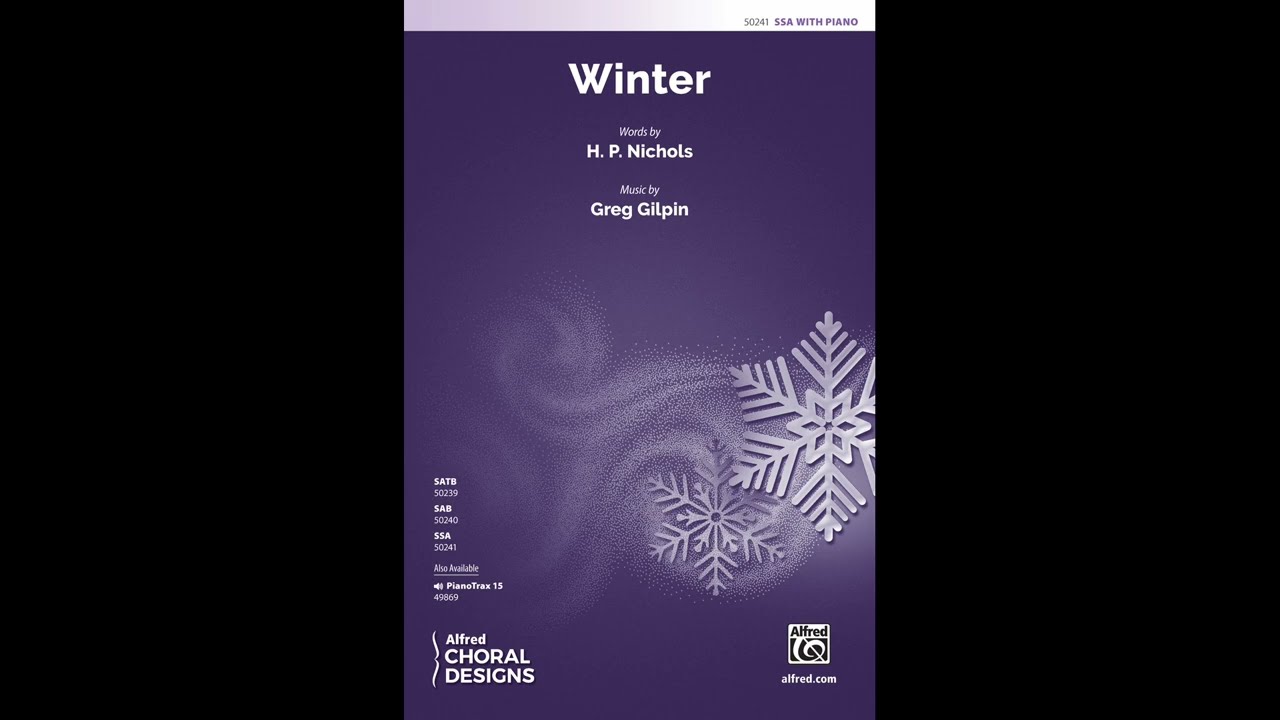 Winter (SSA), by Greg Gilpin – Score & Sound