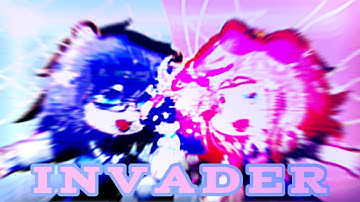 INVADER INVADER ‼️FW/FLASH WARNING!!‼️ [TWS: Bright objects, shaking, and FW.]