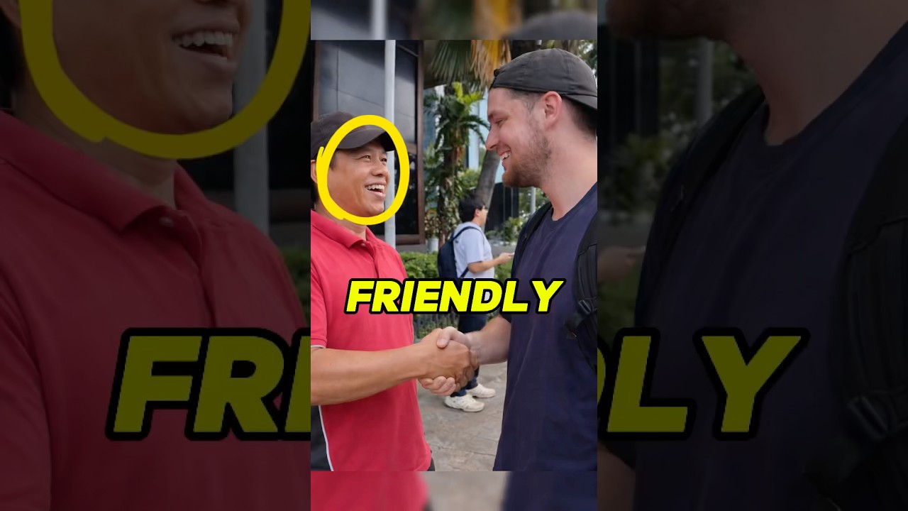 Friendly Filipino Amazes Two Foreigners