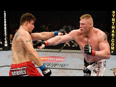 Brock Lesnar vs Frank Mir UFC 100 FULL FIGHT Champions