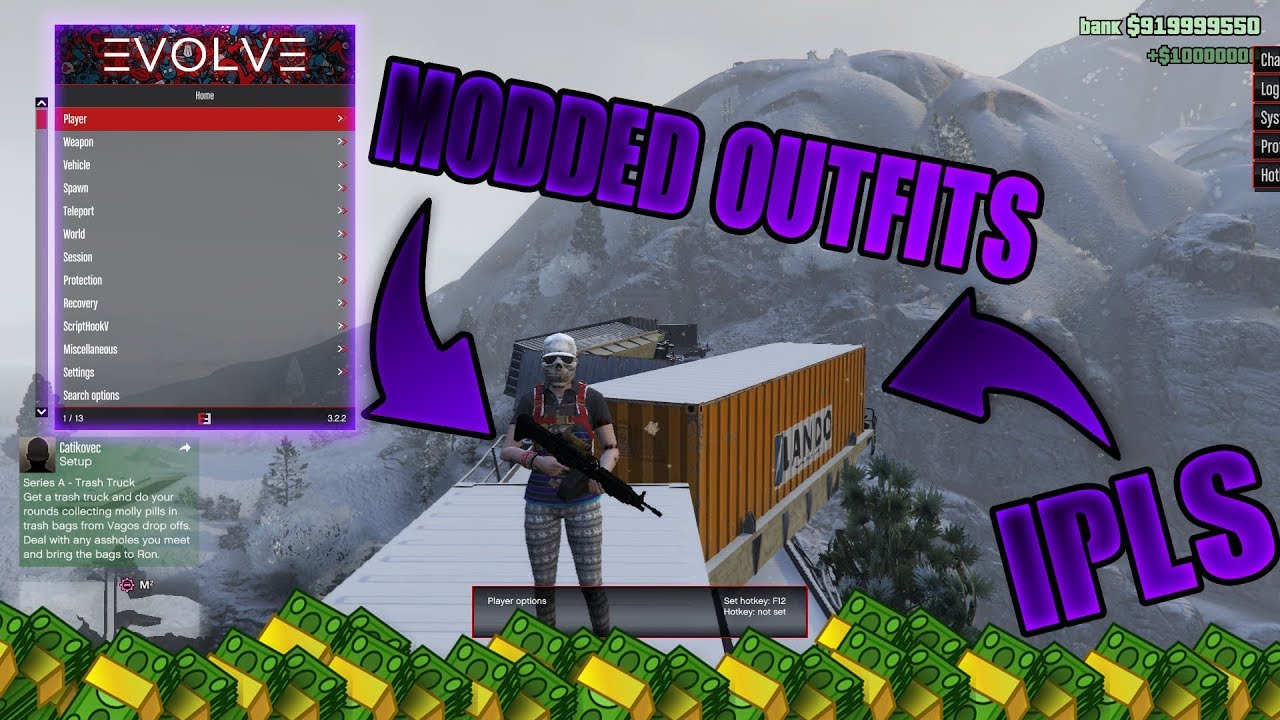 GTA 5 Online PC Mod Menu 1.46 - Cdm Menu 1.0! 15K Drop, Teleport