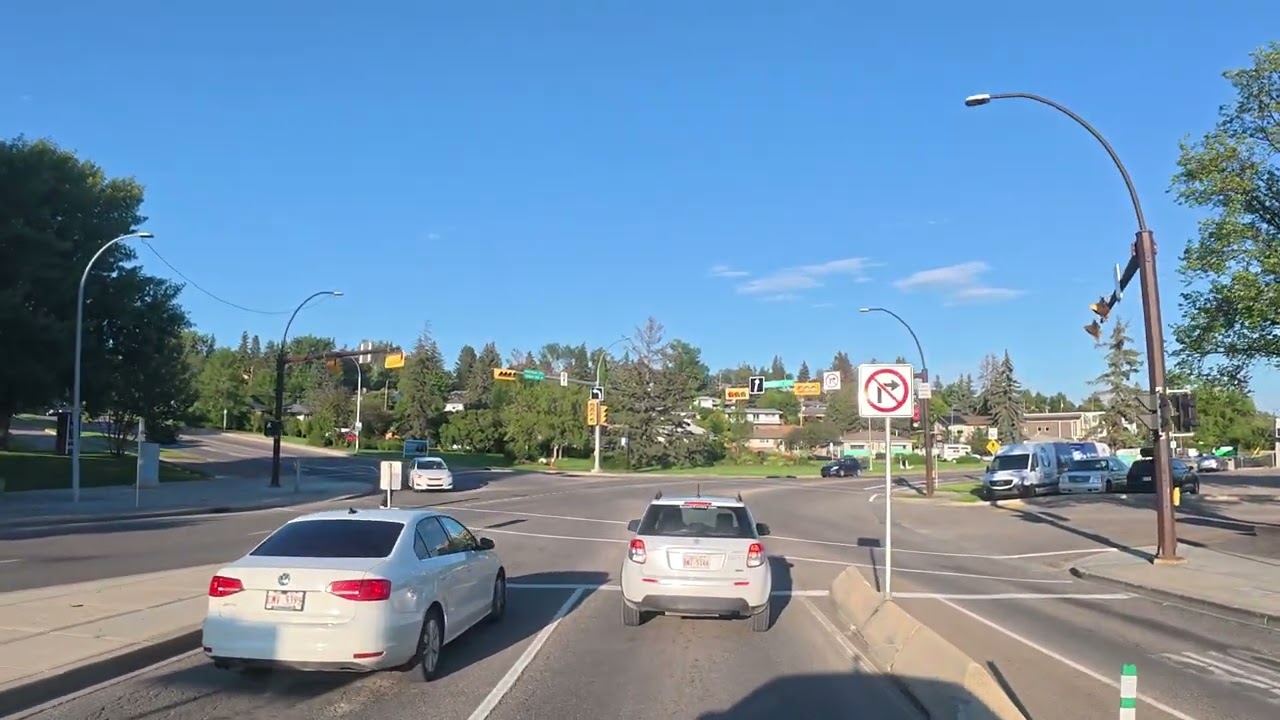 Driving from Nose Hill Park to Downtown area and Harvest Hills | Calgary AB Canada.🇵🇭| July 24, 2025