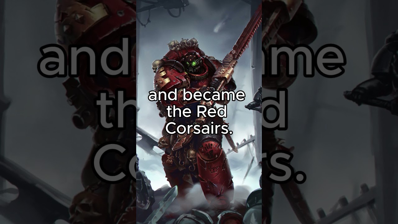 40K In 40 Seconds!: Red Corsairs 