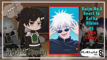 Kaiju no 8 react to Kafka Hibino as Gojo | React to Kafka | react to Gojo | JJK react to Gojo |