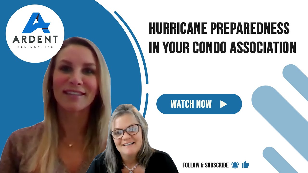 WEBINAR: Hurricane Preparedness in Your Condo Association