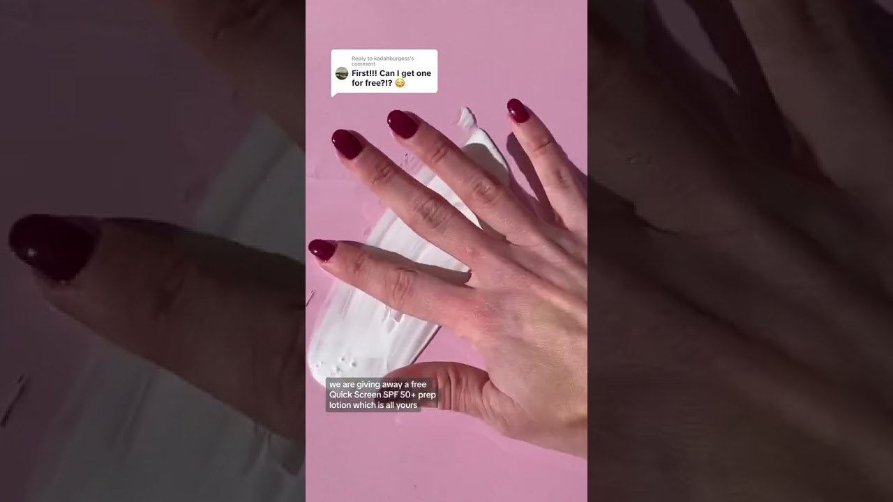 We're giving away FREE Quick Screen for National Sunscreen Day! 