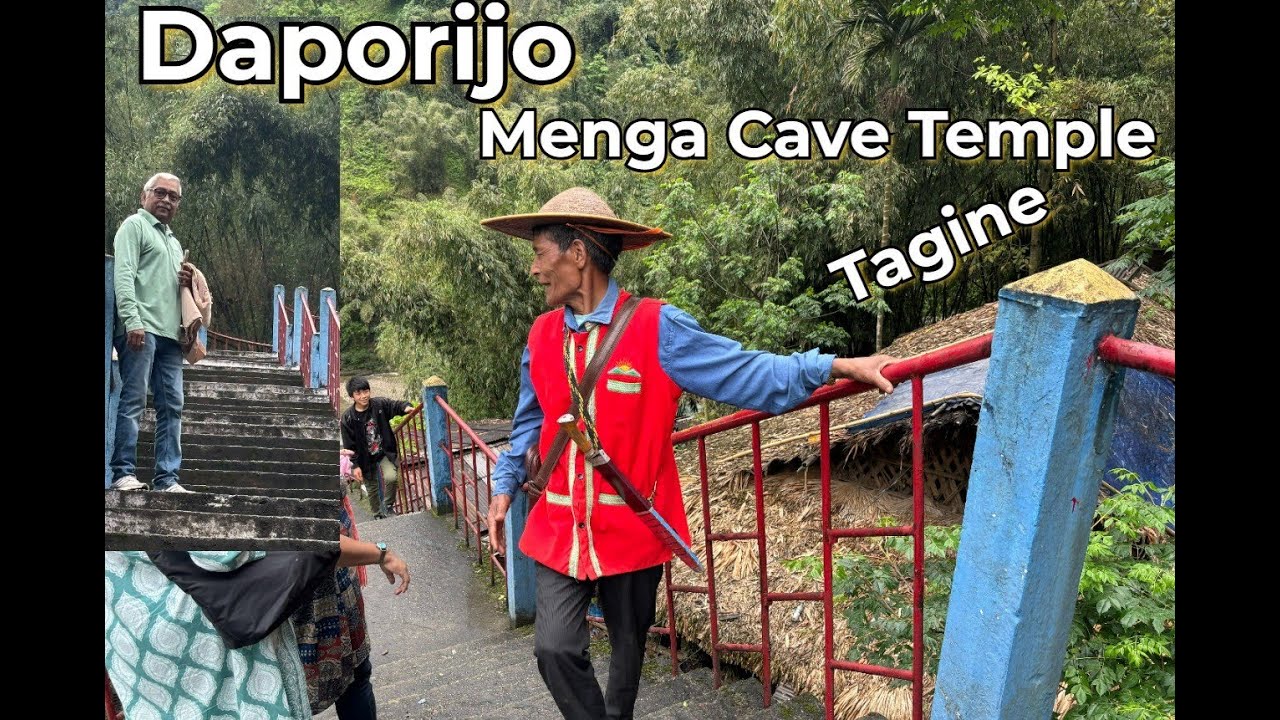 A 5000 Years Old Shiv Temple In Menga Cave / Suspension Bridge / Tagin @ Daporijo, Arunachal Pradesh