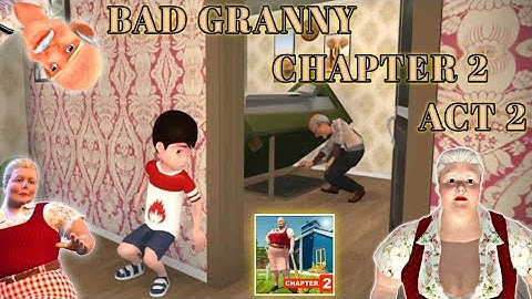 Bad granny chapter 2 act 2 gameplay in tamil/Horror gameplay/on vtg!