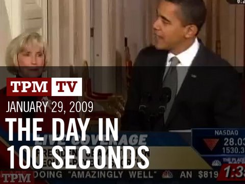 January 29, 2009: The Day in 100 Seconds