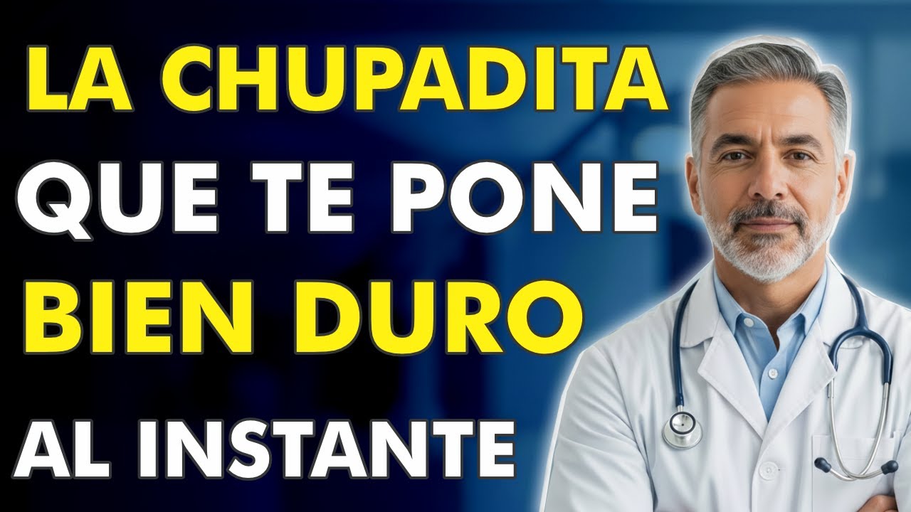 Urólogo Revela • Esta CHUPADITA pone a los hombres de 50+ DUROS al instante (úsala con moderación)