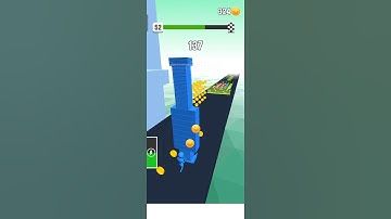 StackColors level 52 | All level gameplay. Android, iOS #shorts #mobilegames #gameplay #walkthrough
