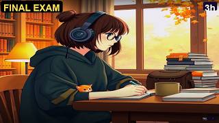 ✨ College Campus Fall | Tokyo University Nights Lofi for Study/Work/Sleep | 3 Hours