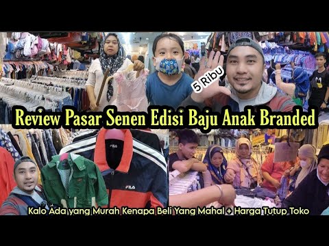 Thrifting || Baju Anak Murah || Pasar Senen Jakarta Blok 3 || Baju Seken Branded Cuma 5 Ribu