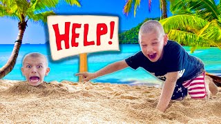 9 YeaR Old BiRTHday BOY Controls Our Day At The Beach! We Can't Say To CanYon for 24 Hours! by Tannerites 2,716,220 views 2 months ago 15 minutes