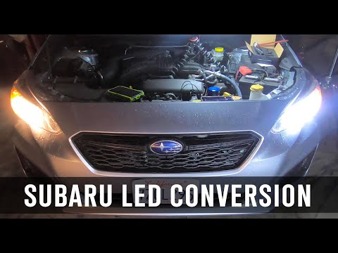 How to Install BEAMTECH LED Headlight Bulbs on your Subaru Impreza / Crosstrek