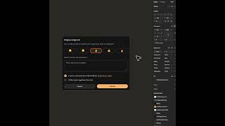 Flexible Feedback Modal UI in Figma #designsystems #uidesign