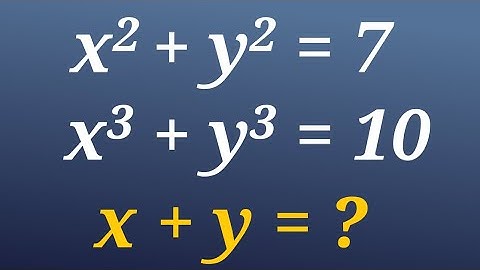 Nice idea in Mathematical Olympiad Questions | Math Problems Solutions Preparation Maths 2022 2023