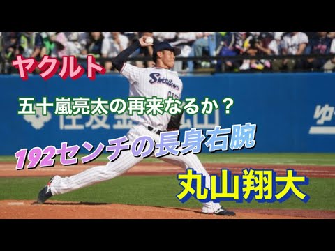 【ヤクルト】丸山翔大がプロ２度目の登板で２イニングを無安打無失点　投球フォーム