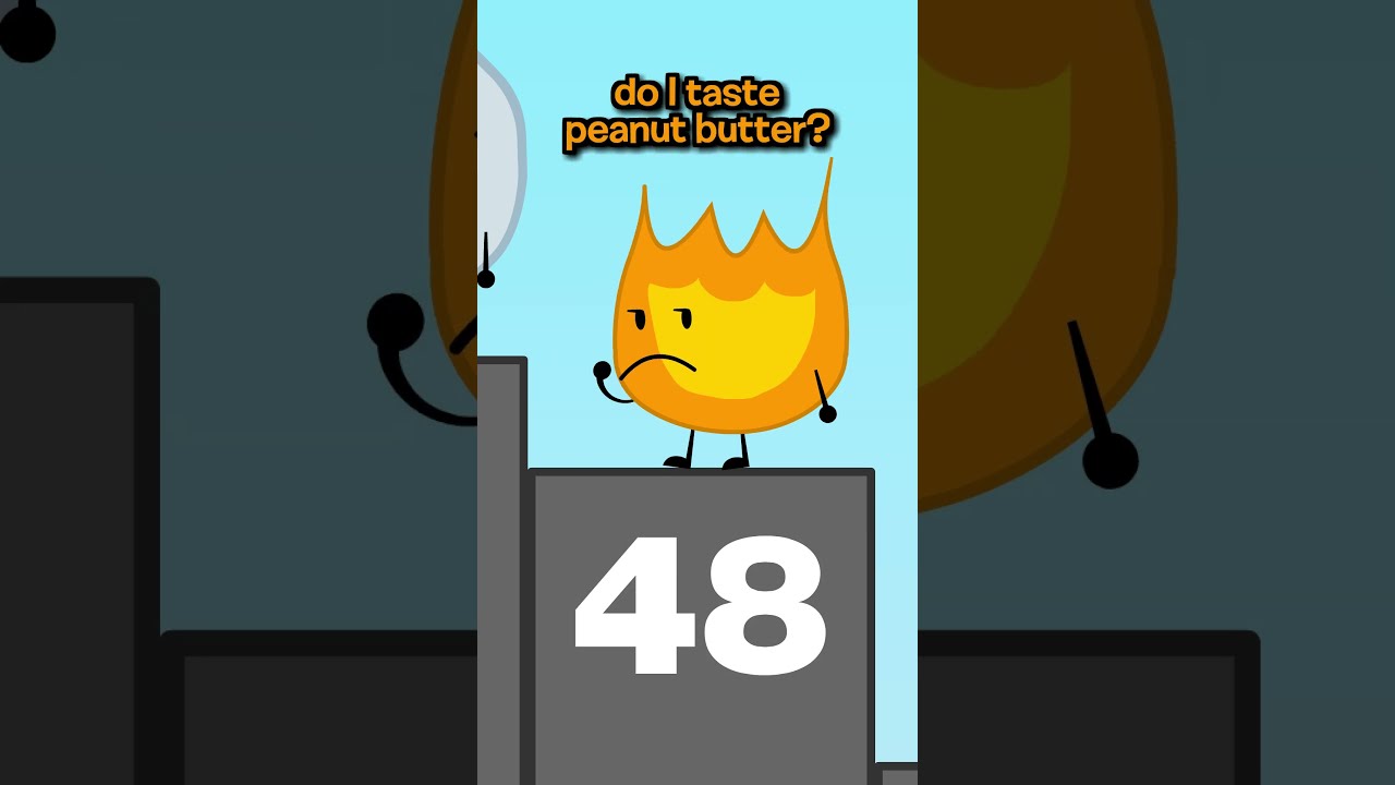 Firey Tastes Peanut Butter Bfdi