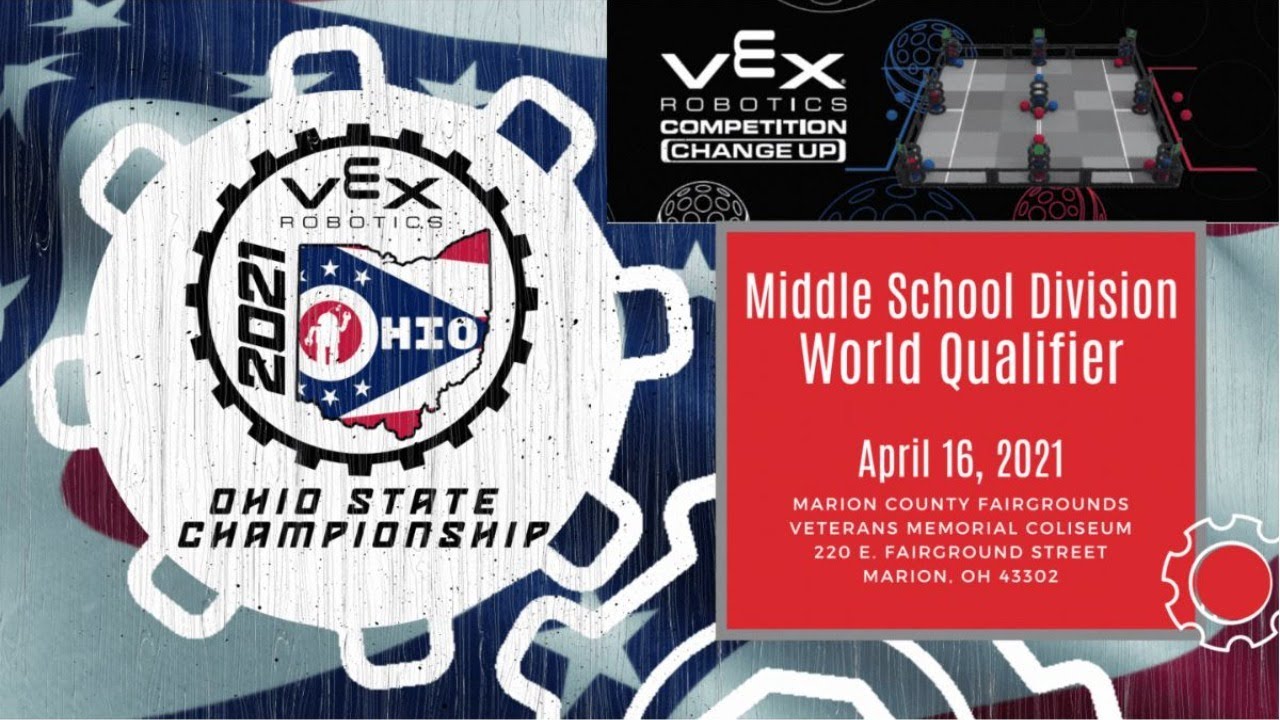 2021 Ohio VEX Robotics State Championship 4/16/2021 YouTube