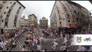 6º ENCIERRO 360º día 12 de julio #Sanfermines2016 #360Video