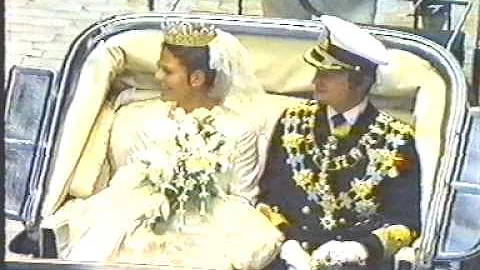 The wedding of King Carl XVI Gustaf and Queen Silv...