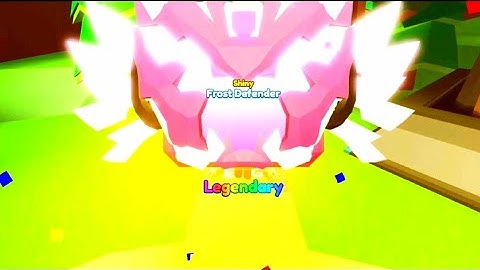 HATCHING SECRET ON CAMERA! Shiny Frost Defender In Mining Simulator 2 Roblox!