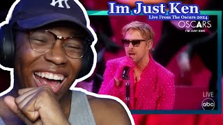 AMAZING!! | Ryan Gosling - I'm Just Ken (Live From The Oscars 2024) [Prodijet Reacts]