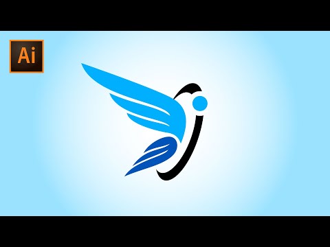 Vẽ Logo Hình Cánh (Wings Logo) Bằng Adobe Illustrator | Thùy Uyên