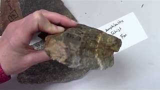 A3 schist hand sample