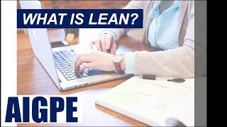 What is Lean? In less than 4 minutes