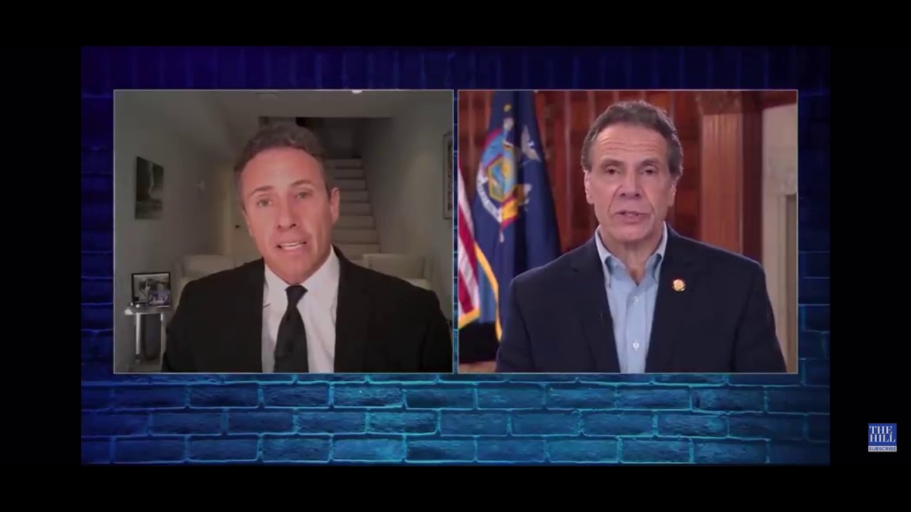 Chris Cuomo asks Andrew Cuomo if he's running for President.