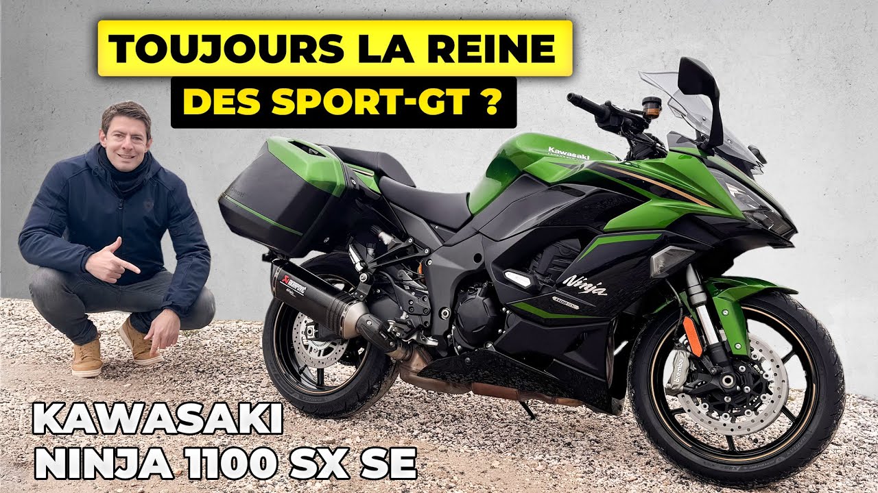 Essai Kawasaki Ninja 1100 SX SE 2025 – Toujours la REINE des SPORT-GT ?