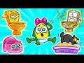 Don't Choose the Wrong Restroom! || RICH TOILET VS POOR TOILET Survival Guide by Avocado Couple