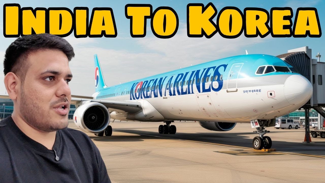 Delhi, India 🇮🇳 To Seoul, Korea 🇰🇷 Flight, Visa, Sim 😍 |South Korea Road Trip| 