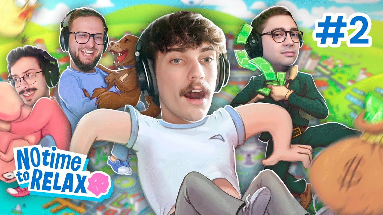 FUI ROUBADO NO JOGO DA VIDA | No Time to Relax (com @alanzoka @capjoga @LivesDoGalagol)