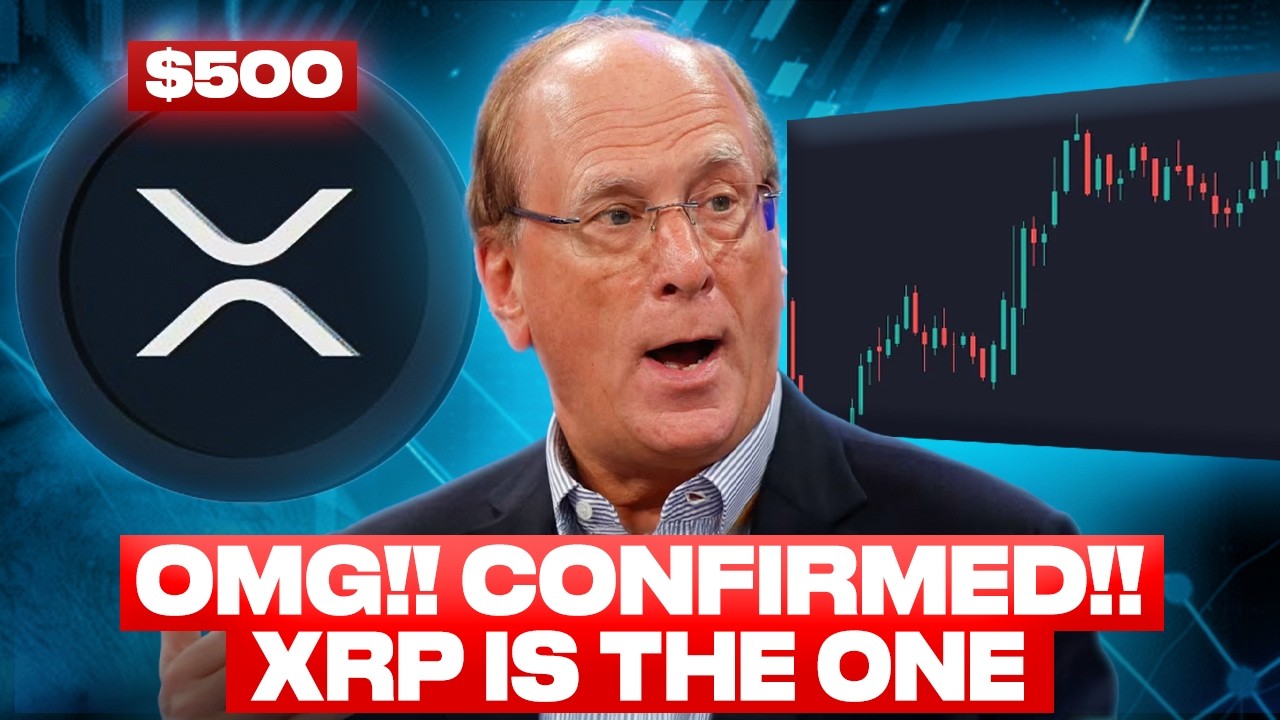HE CONFIRMED IT!!! XRP IS IS THE FUTURE 100%! (XRP IS LEADING) - Larry Fink