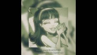 Dua Lipa & BLACKPINK - Kiss And Make Up (Sped Up) Resimi