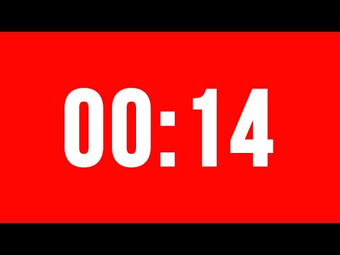 14 Second Timer With Alarm Without Music