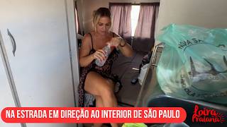 Na Estrada Em Direção Ao Interior De São Paulo