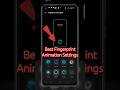 Fingerprint 🫆 Animation | Fingerprint Design Settings | #fingerprint #shortsvideo #shortsfun #tech
