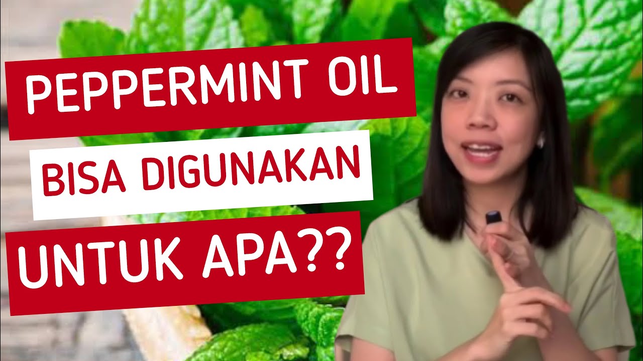 Cara pakai / kegunaan PEPPERMINT essential oil doterra YouTube