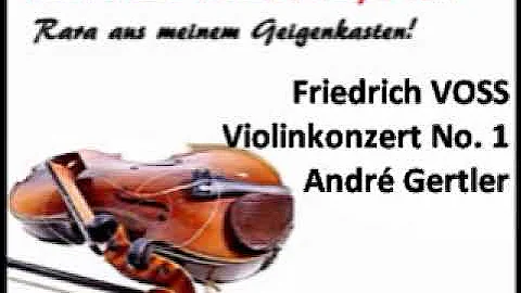 Friedrich Voss Violinkonzert No. 1