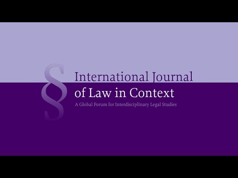 How to get published in the International Journal of Law in Context: Tips from the Editors
