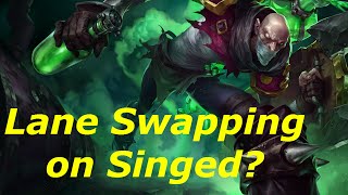 Singed and Lane Swapping - How to Easily take Towers! screenshot 2