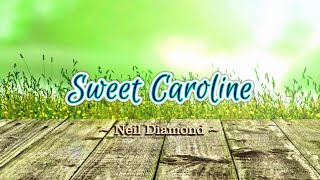 Sweet Caroline - KARAOKE VERSION - as popularized by Neil Diamond