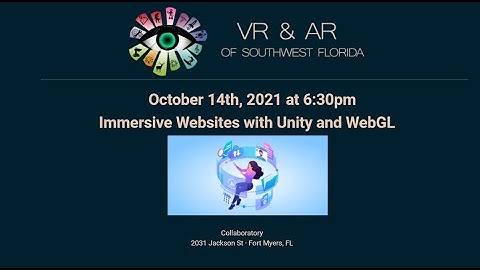 Create immersive websites with Unity and WebGL